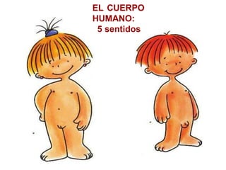 EL CUERPO
HUMANO:
5 sentidos

 