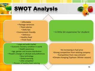 We also don’t need to hire a chef and employees