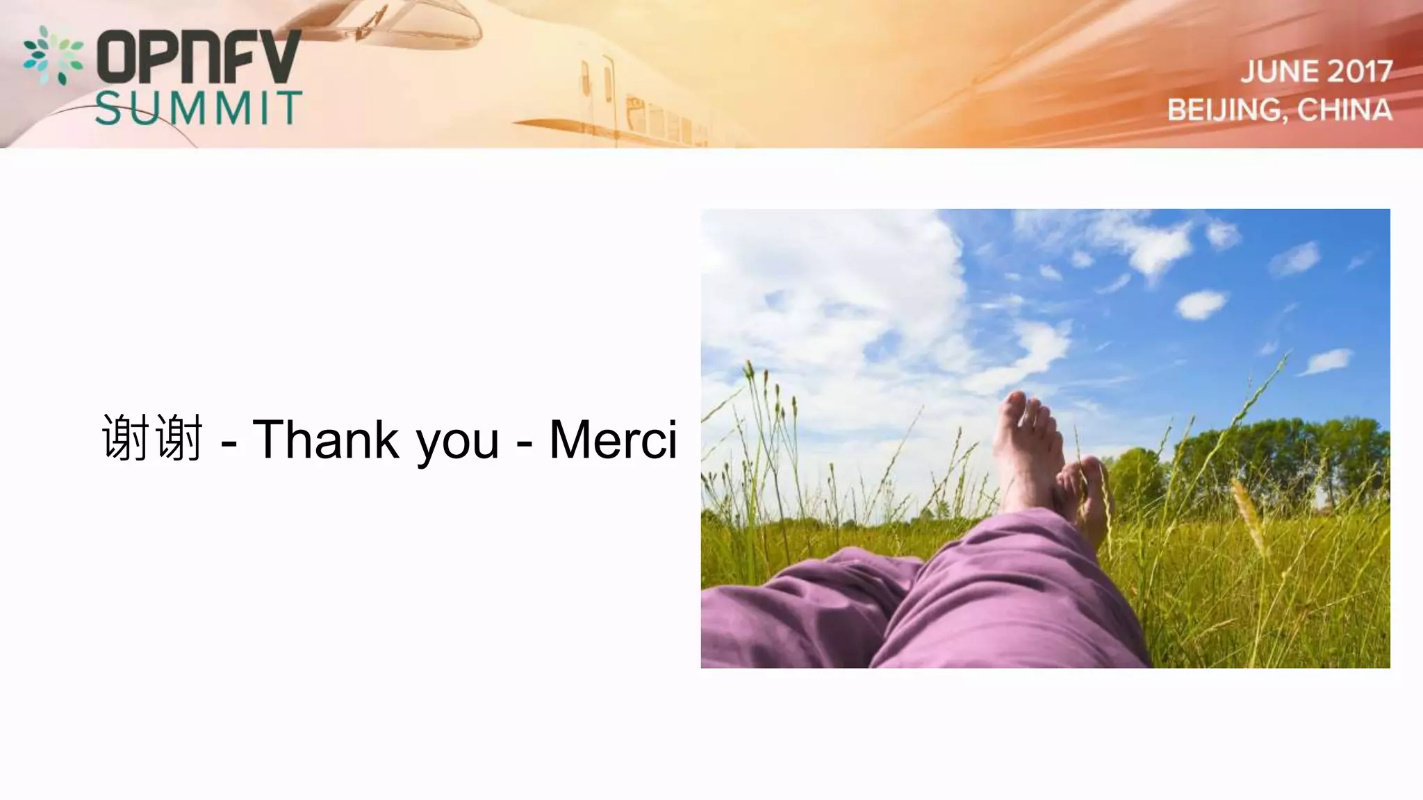 谢谢 - Thank you - Merci
 