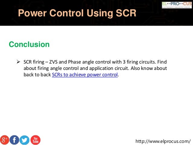 Understanding Scr Power Controls And Types Of Scr Firing