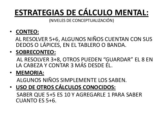 Power de calculo mental
