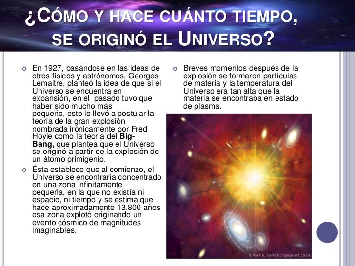 La Tierra en el Universo...