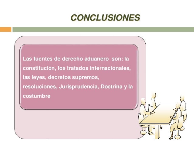Principios y Fuentes del derecho Aduanero