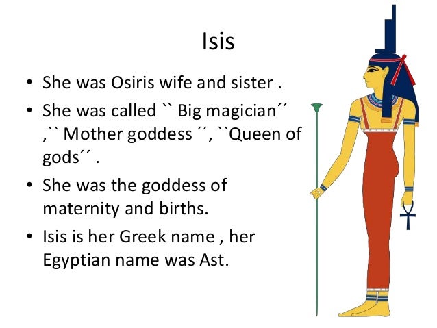 Principal Egyptian Gods