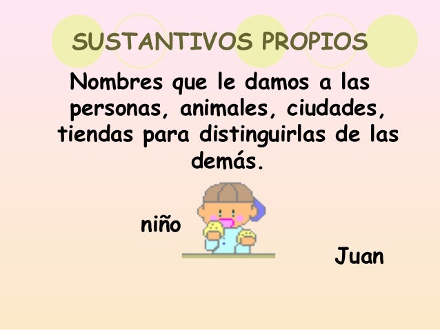 EL SUSTANTIVO