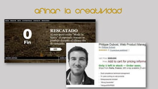 AFINAR LA CREATIVIDAD
 