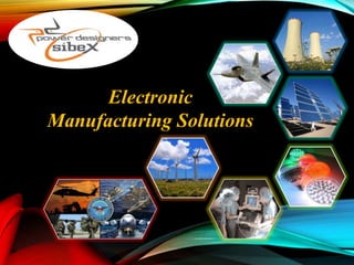 Electronic
Manufacturing Solutions
 