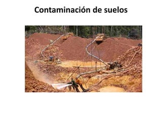 Contaminación de suelos
 