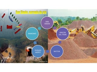 SAN
SIMON
RINCON
DEL TIGRE
MUTUN
PUQUIO
NORTE
MANOMO
 