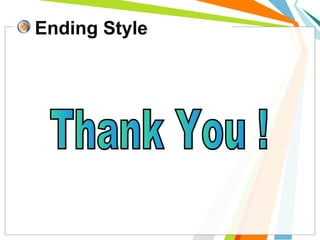 Ending Style
 