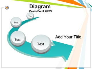 Diagram
PowerPoint 2002+
Text
Text
Text
Text
Add Your TitleAdd Your Title
 