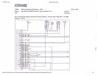21/10/2021 12:37
Mitchel"
Printer Friendly View
YMMS:
Engine:
VIN:
1999 International 4000 Series -
4700
International DT466E Diamond Logic Controller 6 CYL
Oct 21, 2021
License:
Odometer:
Fig 2: International Engine Performance Wiring Diagram -
Chassis Side (1995-1997 -
DT 466E
Navpack -
2 Of 3)
HOT AT
ALL TIMES
ACCELERATOR
PEDAL SENSOR/IDLE
VALIDATONSwrTCH HOT IN
4
BAROMETRIC
PRESSURESENSOR
COOLANT LEVEL
SWITCH MODULE
NCA
NCA
NC A
97J
97co
97 BF TO
ENGNE
ECT SENAL 8
NCA 970
9
NCA 9
TAT
10 NCA 97A
TO ENGINE
97T
STO,WARN
20 NCA 97-GB
CASE
NCA 97EH
WRING
NCA
BNO
24 NCA g
7AZ
LAT S'GUAL
97AA
27 NCA 97BG
SIGNAL 9
TAS
30 WA "F
R APS 31
NCA 97.GR
CMP Gt-O
32 NCA 97F
gNF0 NOT
33 NCA 97AH AVALABLE)
34 NCA 9
TBA
26 NCA
TACH IN
37 "CA 97k; To ENGINE
39 NCA 97CF
40 NCA 97-GC
TO
ErGNE
EOP SGNAL
ENC
NCA
44 NCA 97 DD
RVREF
97AY
SßNAL
SGNAL
47 NCA
APs SIGNAL
SO NCA 97AC
https://truck2.prodemand.com/Print/Index?content=svg&module=faIse&tab=faIse&terms=faIse&hideOptions=true 1/2
 