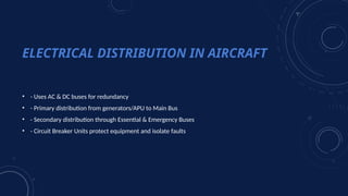 Comprehensive Aerospace Aircraft Electrical Power Distribution System ...