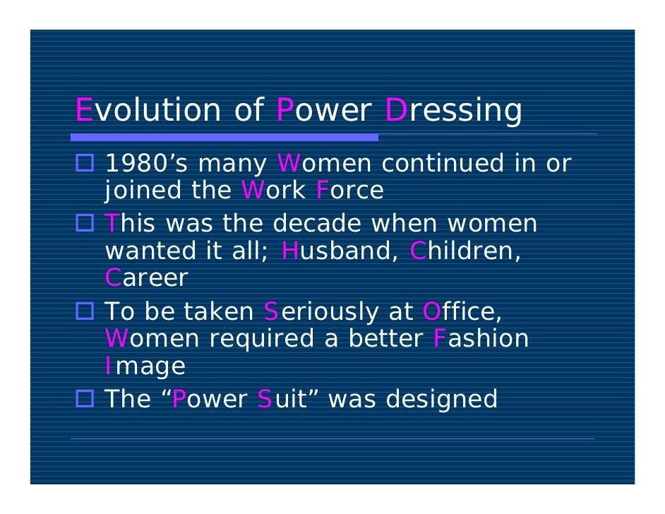 Power Dressing
