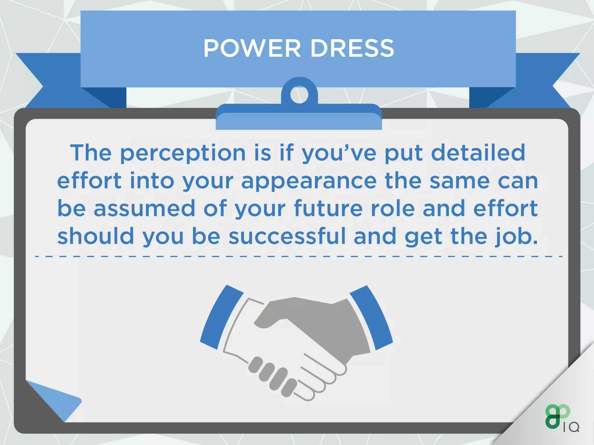 IQ Work Hacks - Power Dressing (For Men) 