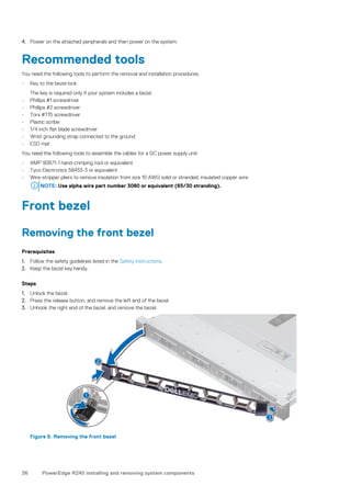 Poweredge R240 Power Button Dell EMC PowerEdge R240 Installation and Service Manual | PDF