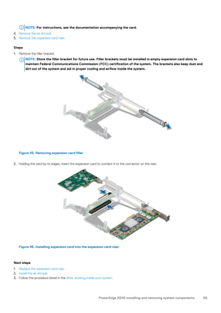 Dell EMC PowerEdge R240 Installation and Service Manual | PDF