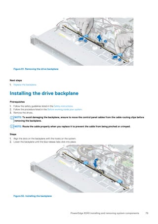 Dell EMC PowerEdge R240 Installation and Service Manual | PDF