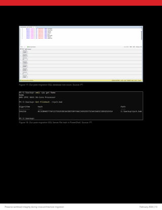 Preserve workload integrity during cross-architecture migration | PDF