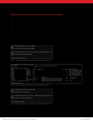 Preserve workload integrity during cross-architecture migration | PDF
