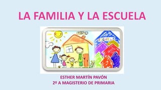 ESTHER MARTÍN PAVÓN
2º A MAGISTERIO DE PRIMARIA
 
