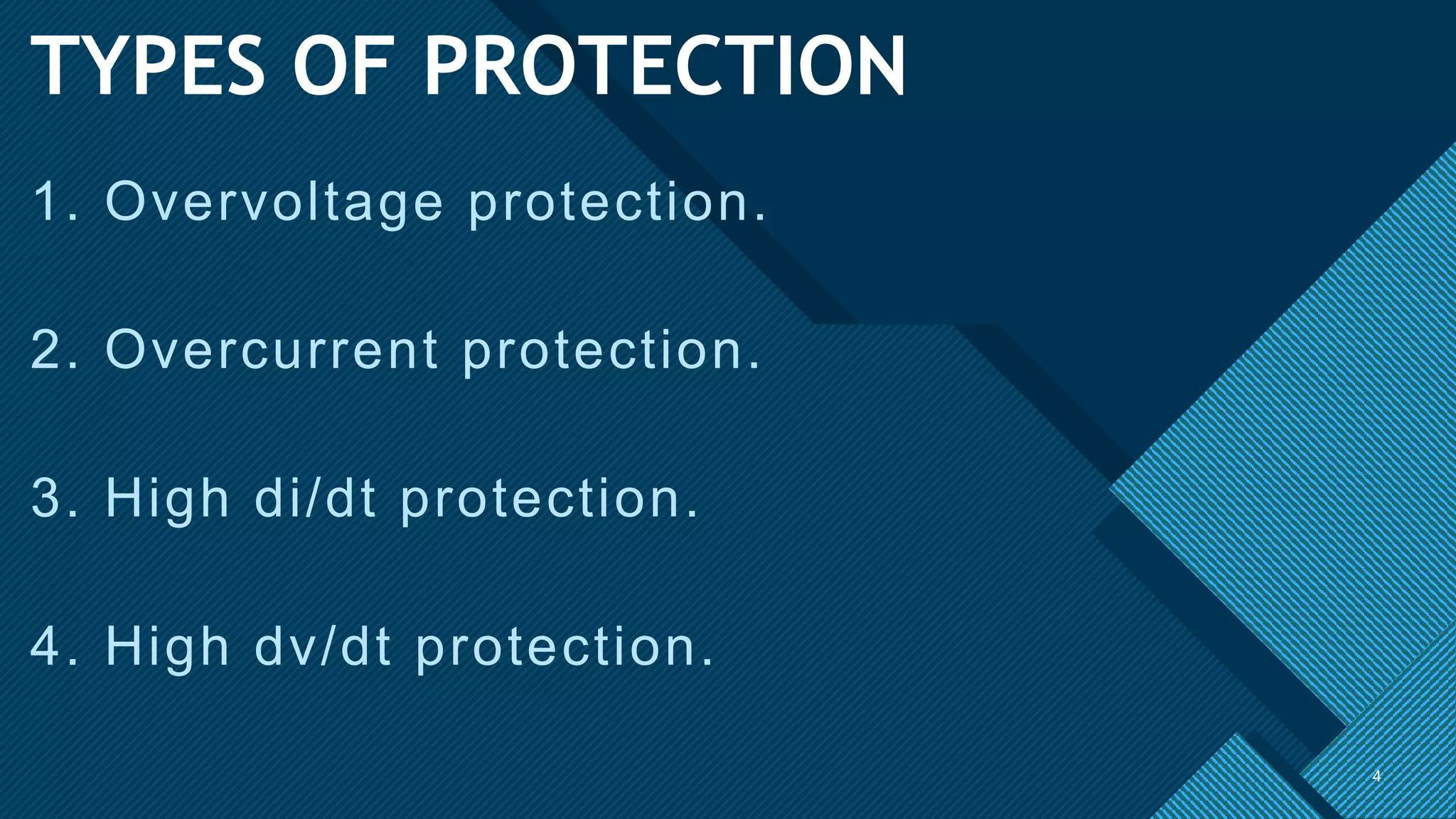 PROTECTION OF DEVICES POWER ELECTRONIC. | PPTX