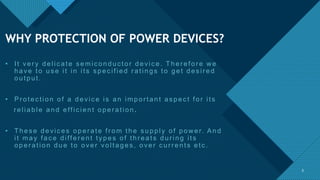 PROTECTION OF DEVICES POWER ELECTRONIC. | PPT