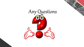 Any Questions
 