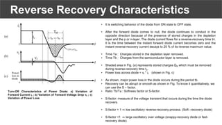 Diode Reverse Rocovery POWER ELECTRONICS | PPTX
