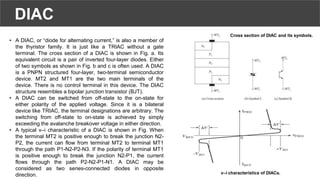 Diac Device POWER ELECTRONICS | PPTX