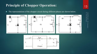 Power Electronics Chopper (dc – dc converter) | PDF