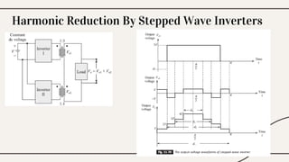 Harmonic Reduction By Stepped Wave Inverters
 