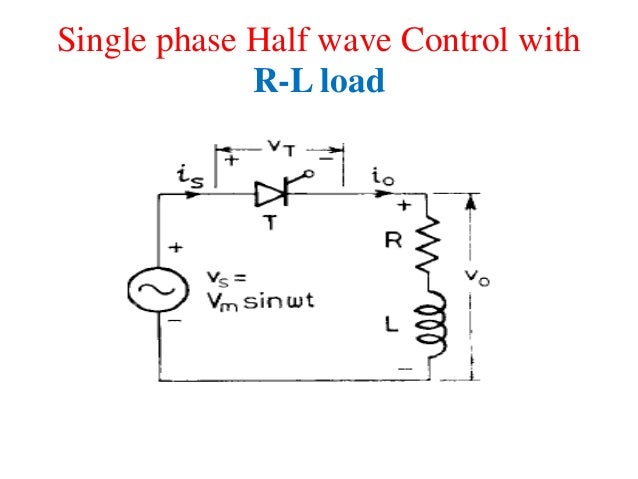 single phase uncontrolled half wave rec A single phase controlled rectifier in half wave configuration is explained using thyristor for rl and rle load the output voltage across the load will be anytime greater than or equal to e (volts. single phase uncontrolled half wave rec A single phase controlled rectifier in half wave configuration is explained using thyristor for rl and rle load the output voltage across the load will be anytime greater than or equal to e (volts.