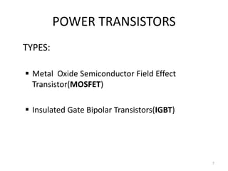 Power Electronics Basics_Sonam Welanjkar | PPT