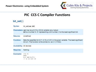 Power Electronics with Embedded System | PPTX