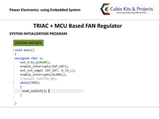 Power Electronics with Embedded System | PPTX