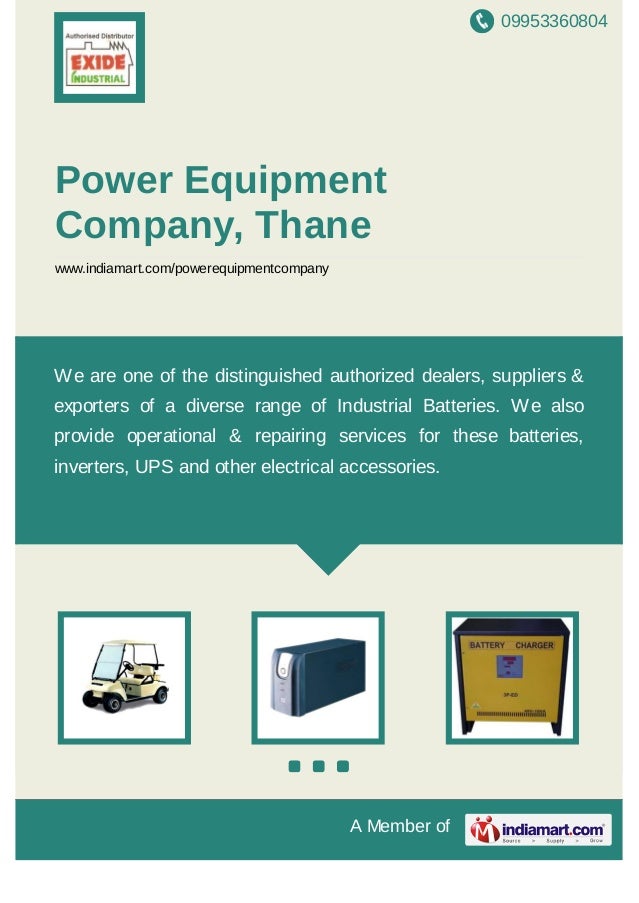 Power Equipment Company, Thane, U P S
