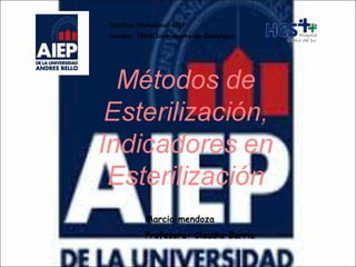 Instituto Profesional AIEP
Carrera: TENS Instrumentacion Quirurgica
Marcia mendoza
Profesora: Claudia Barria
 