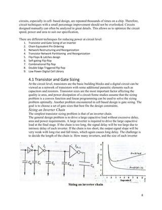 POWER CONSUMPTION AT CIRCUIT OR LOGIC LEVEL IN CIRCUIT | PDF