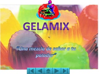 Gelamix “Una mezcla de sabor a tu paladar” 