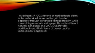 Power Factor Correction Using Statcom Power factor correction | PPTX