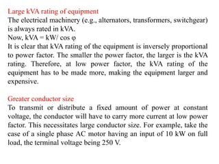 Power Factor its Importance and Improvement.pptx