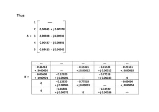 Thus
! !
!
"
! ! !
! ! !
 