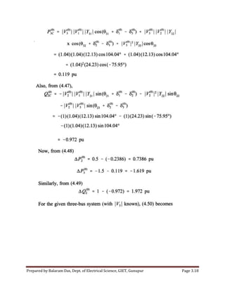 Power flow solution | PDF