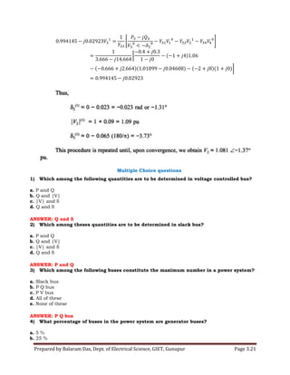 Power flow solution | PDF