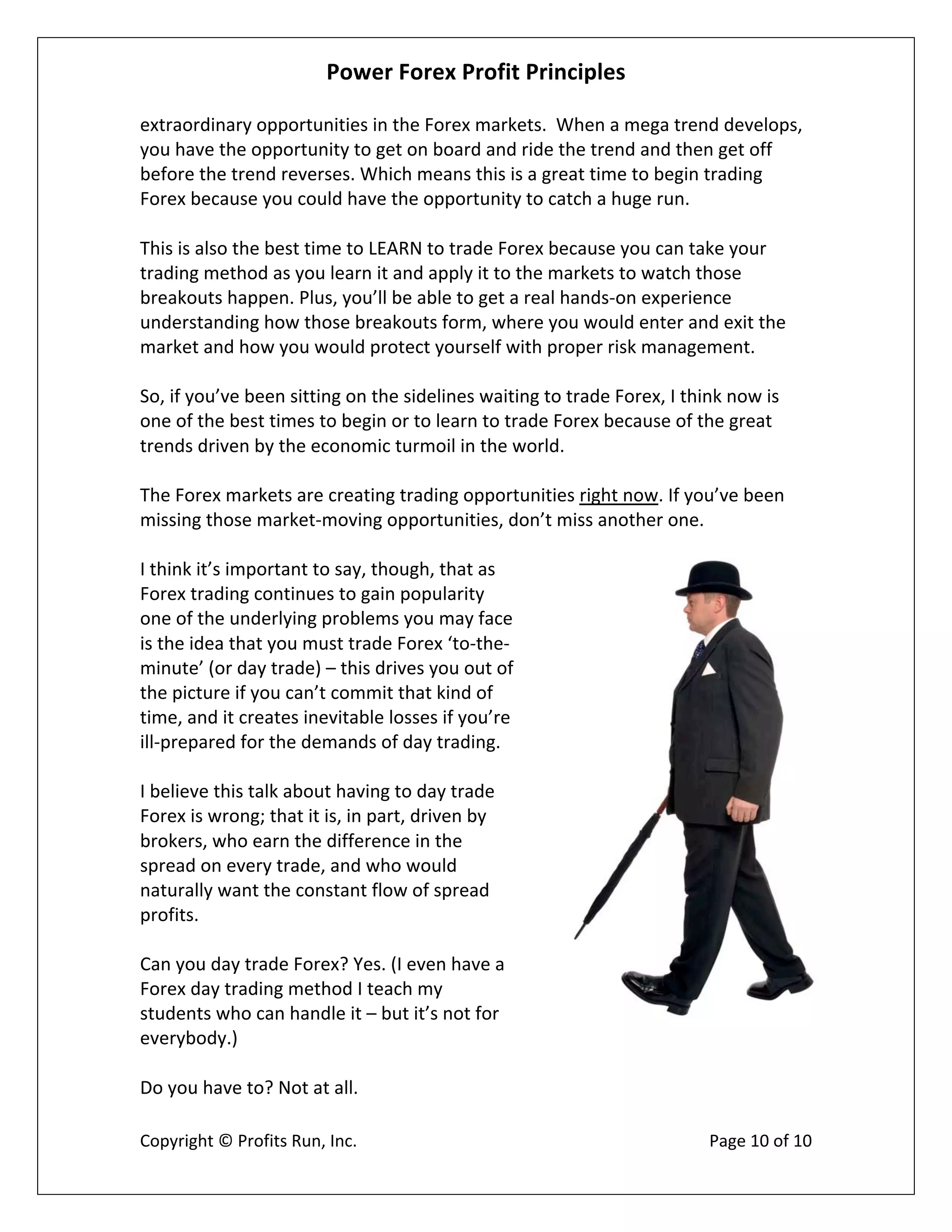 Power Forex Profit Principle