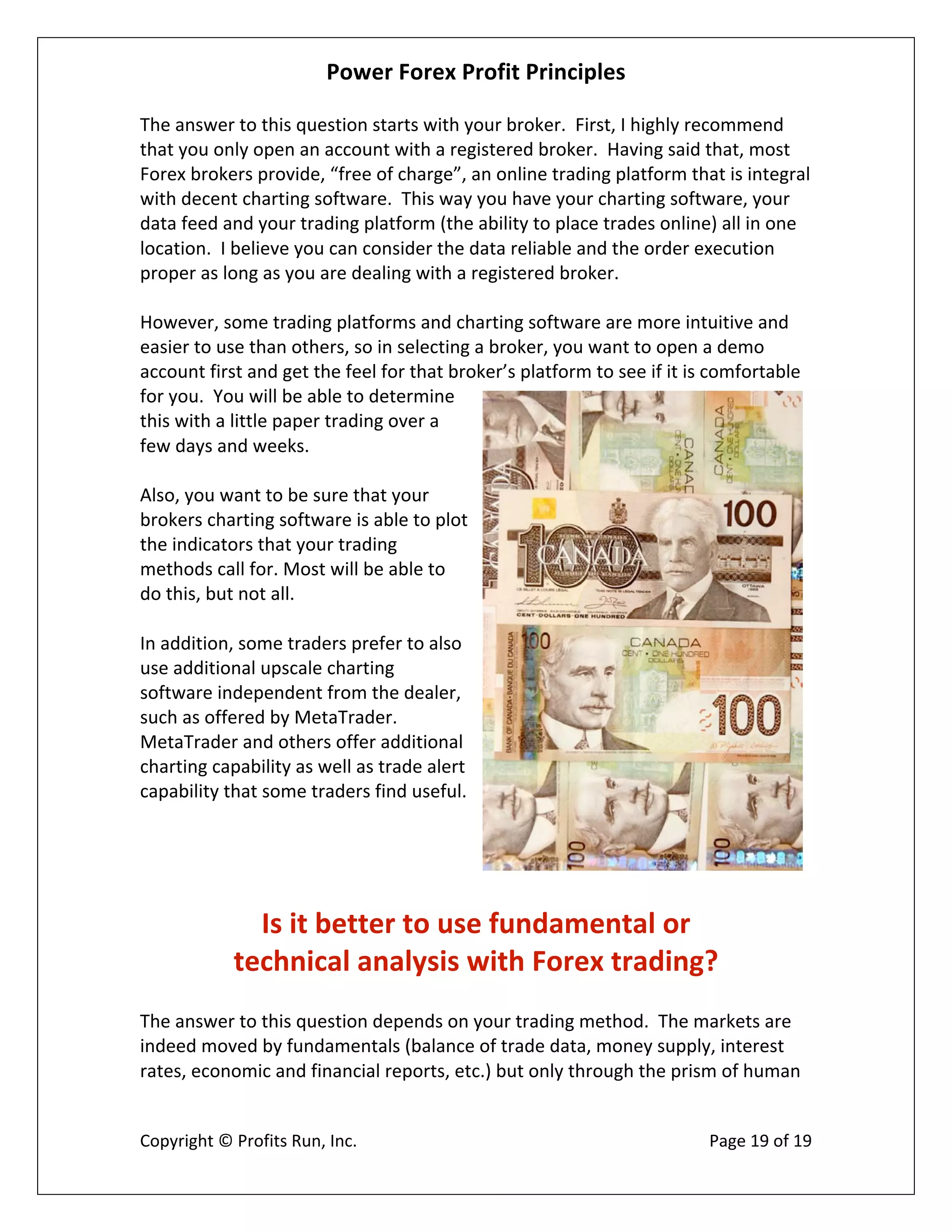 Power Forex Profit Principle