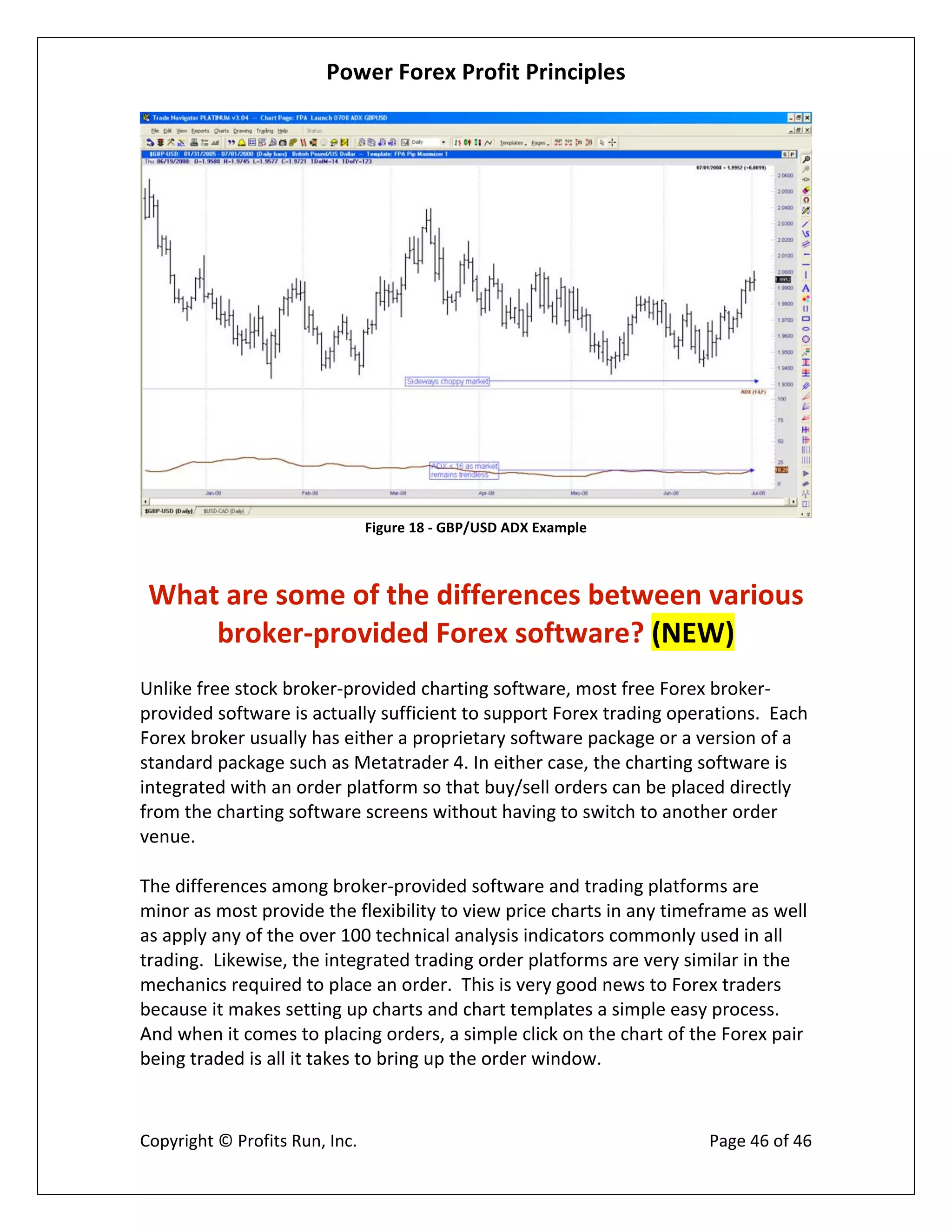 Power Forex Profit Principle