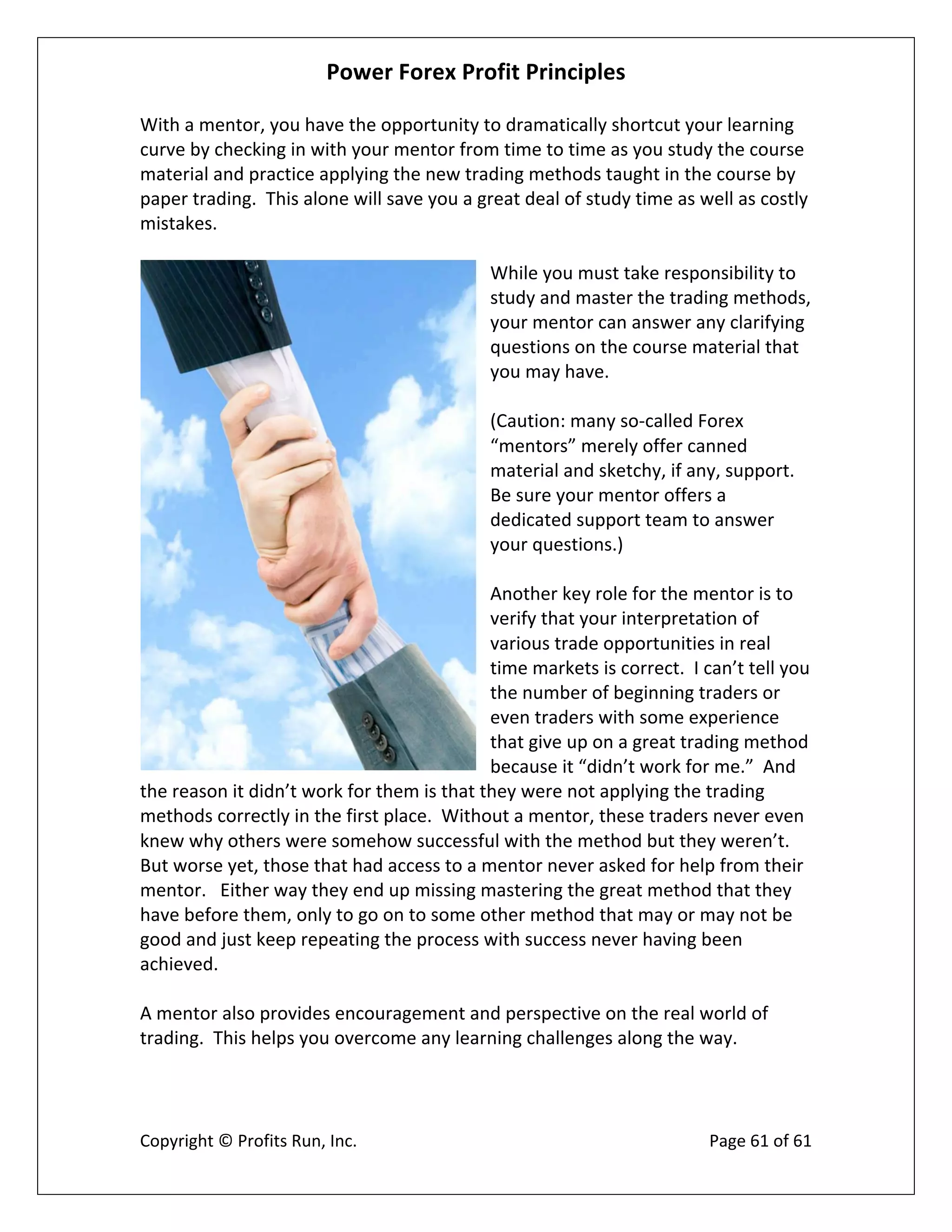 Power Forex Profit Principle