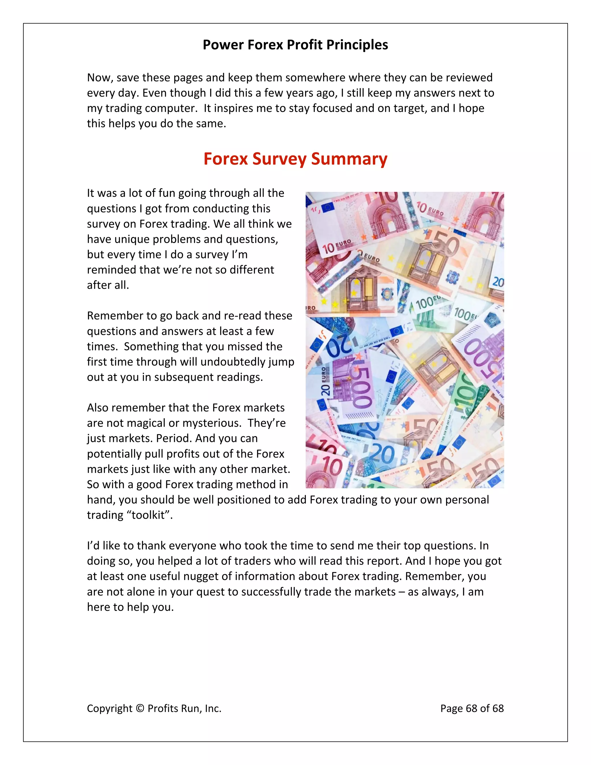 Power Forex Profit Principle